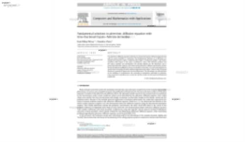 Fundamental solutions to advection–diffusion equation with time-fractional Caputo–Fabrizio derivative